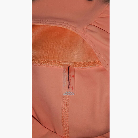 New Free People FP MOVEMENT Transcend Limits Skortsie $108 LARGE Melon Orange - Picture 8 of 8
